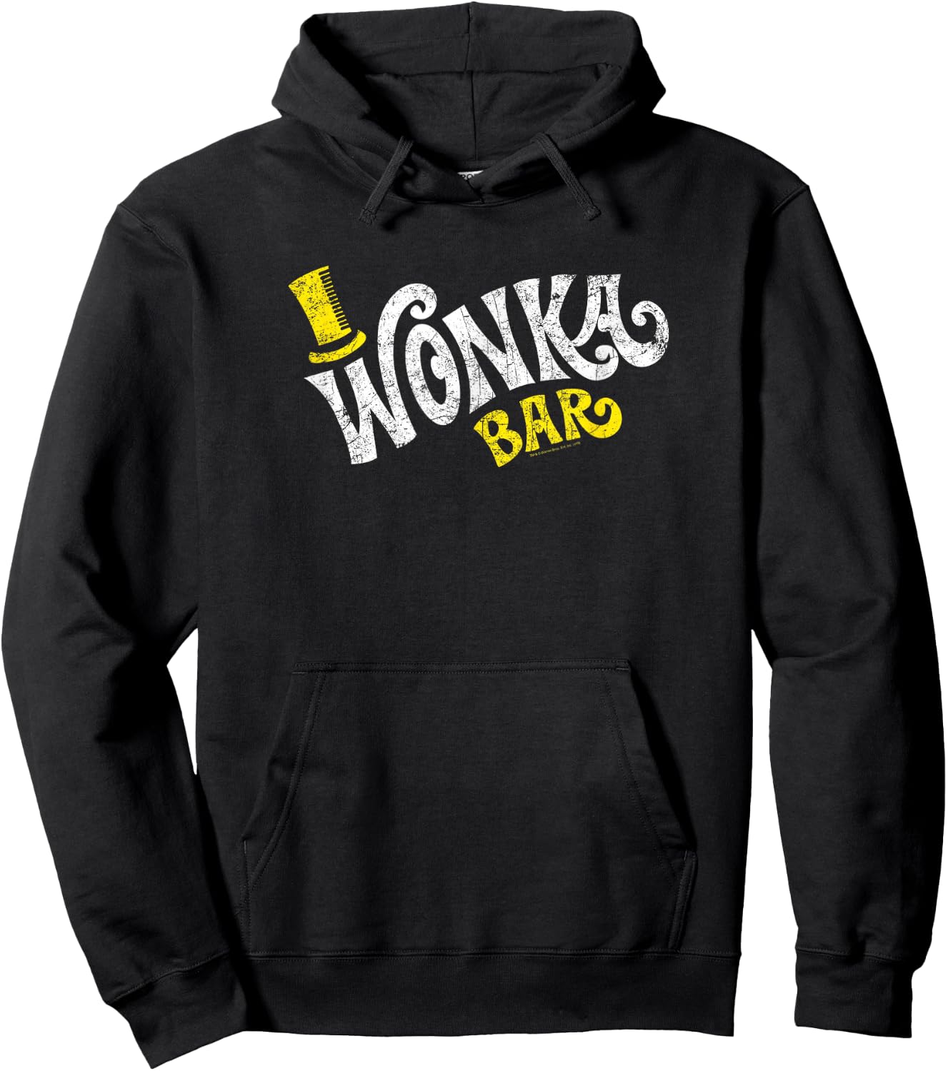Willy Wonka & The Chocolate Factory Movie Logo Hoodie - Hoodie | Black