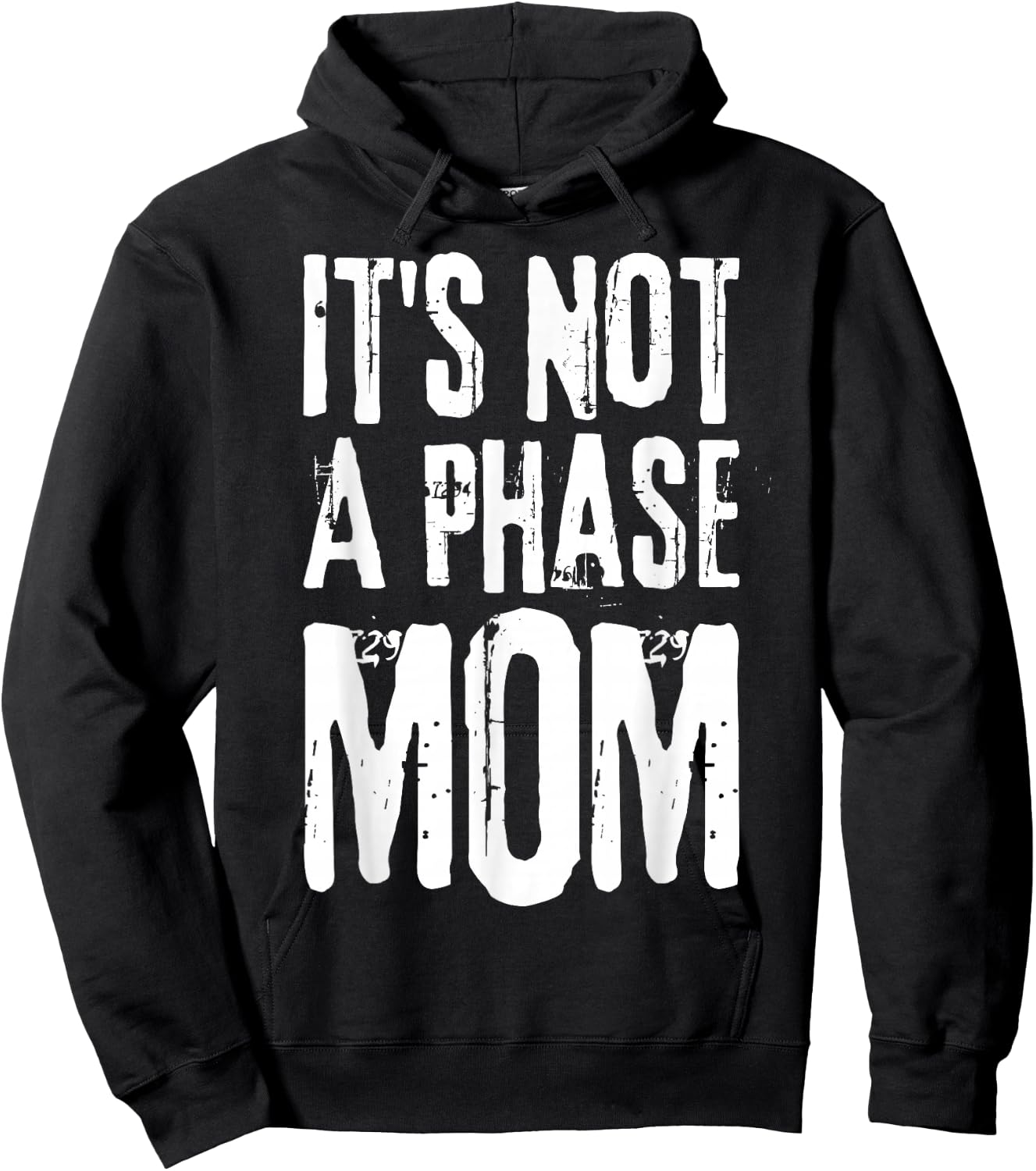 Its Not A Phase Mom Emo It was Never A Phase Its A Lifestyle Hoodie - Hoodie | Black
