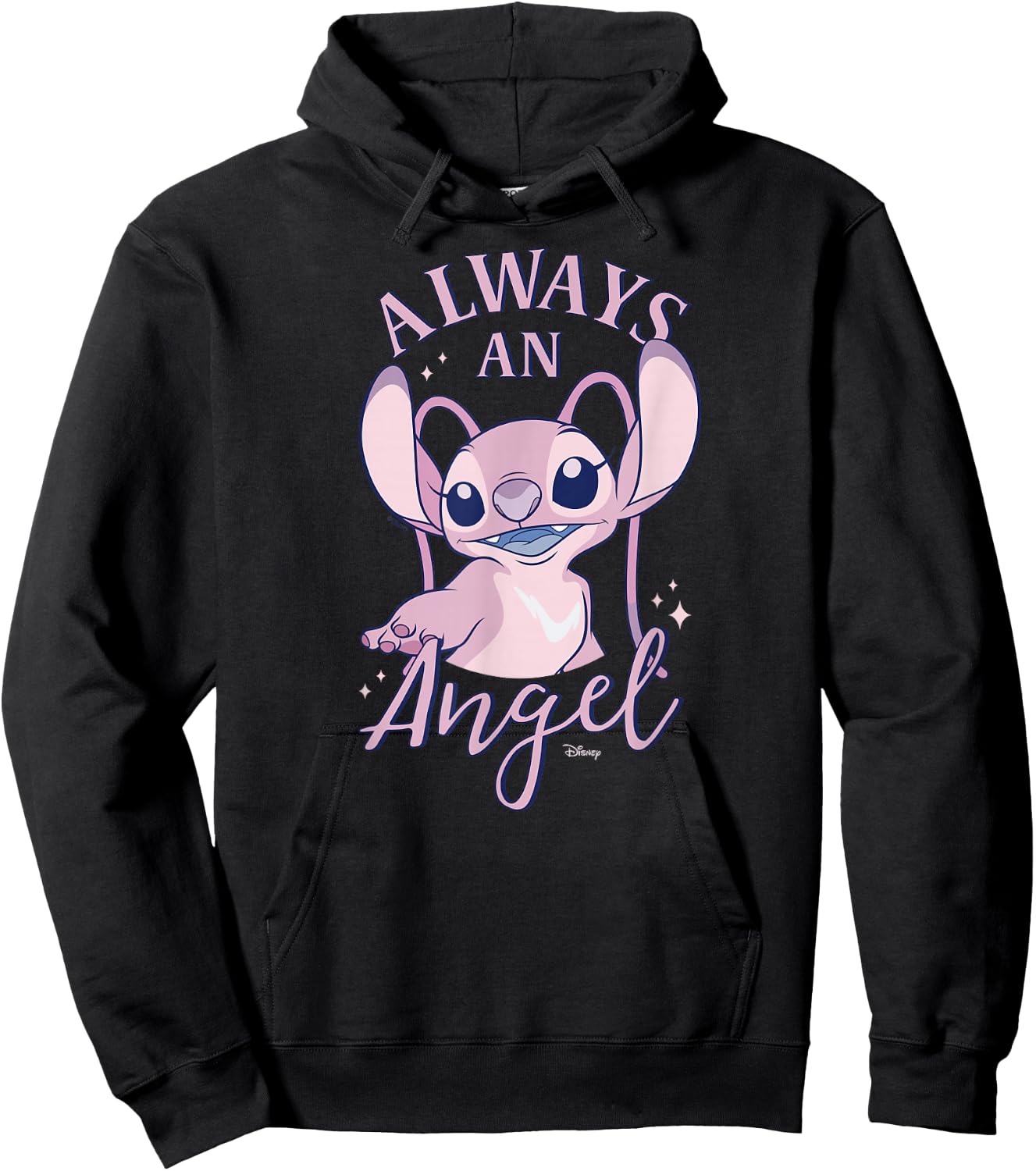 Lilo & Stitch - Always an Angel Hoodie - Hoodie | Black