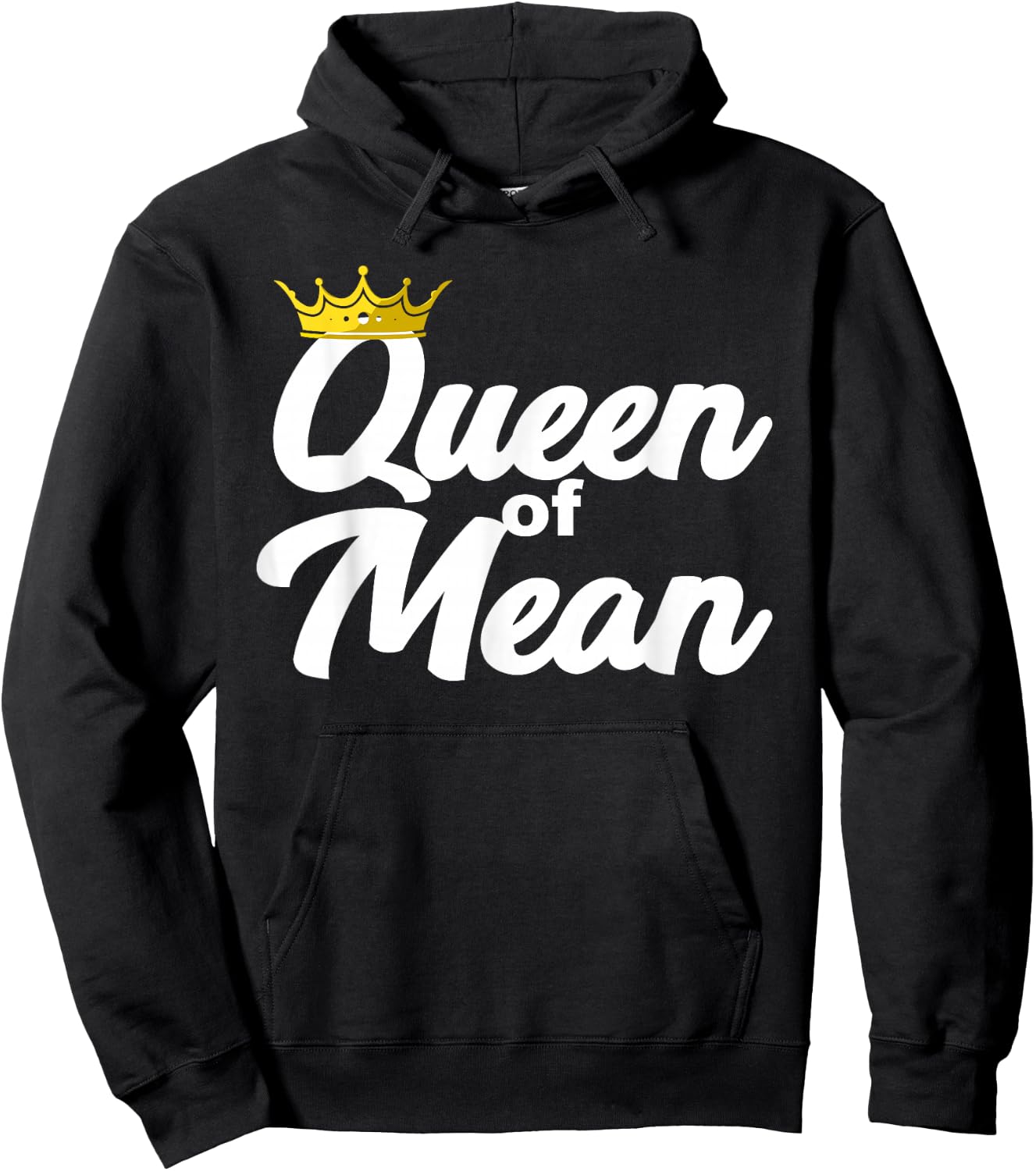 Queen of Mean Hoodie - Hoodie | Black