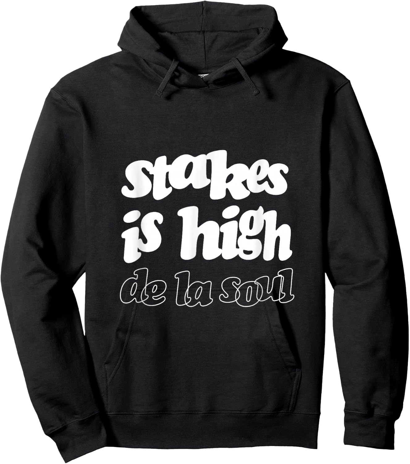 De La Soul "Stakes is High" Hoodie - Hoodie | Black
