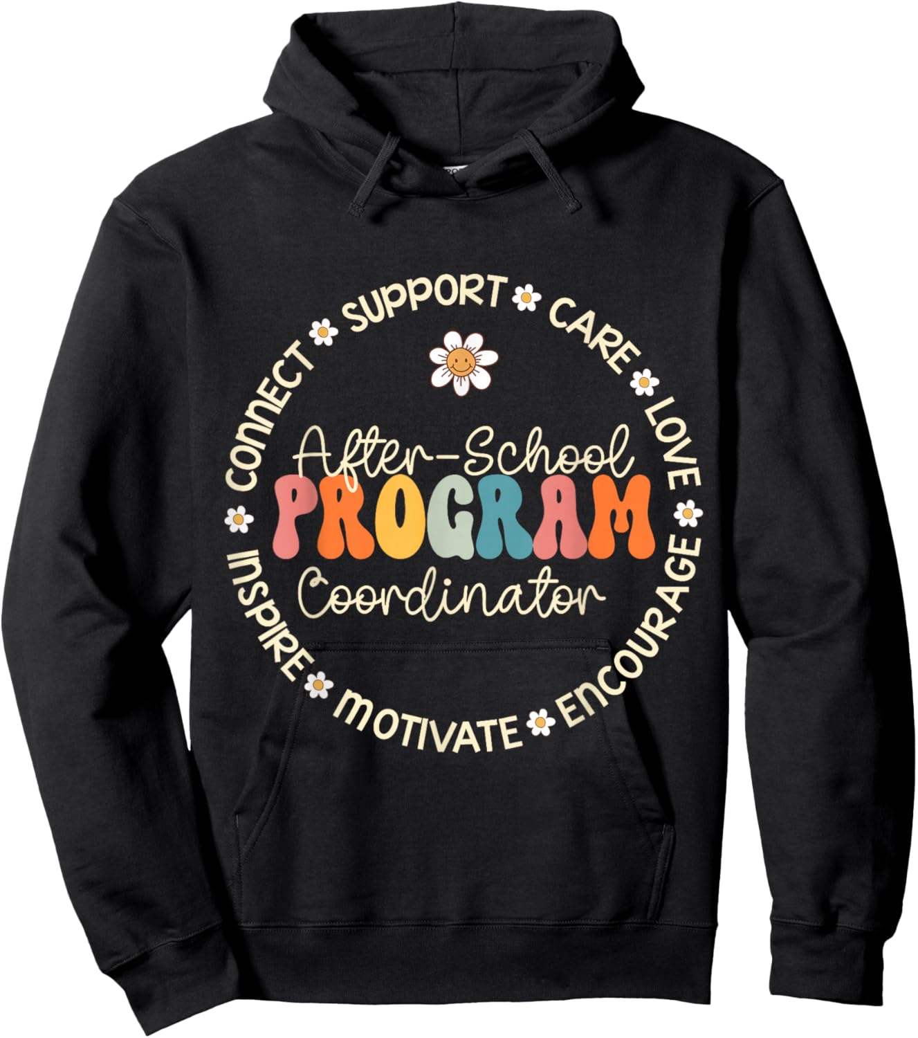 After School Program Coordinator Week Back to School Hoodie - Hoodie | Black
