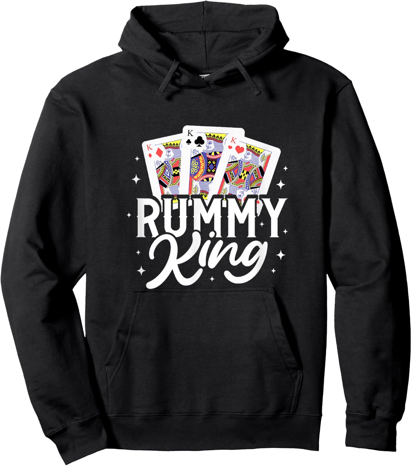 Rummy king Hoodie - Hoodie | Black