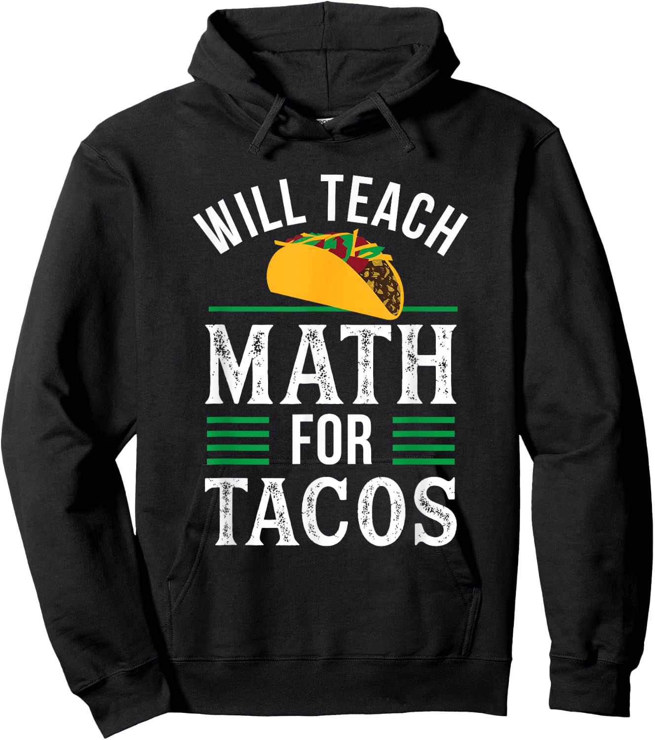 Funny Math Teacher Design Mathematics Teaching Math Hoodie - Hoodie | Black