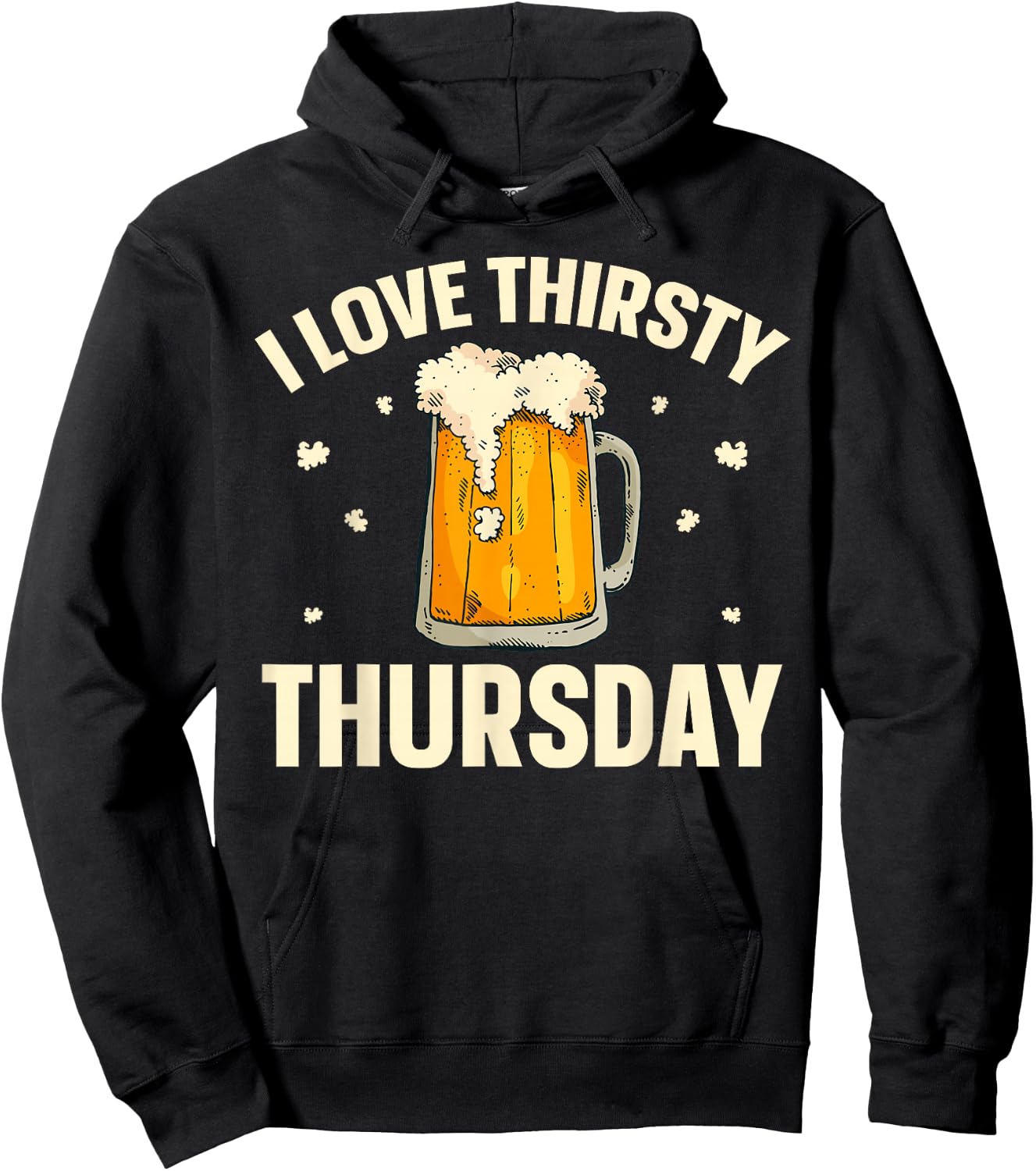 I Love Thirsty Thursday Hoodie - Hoodie | Black