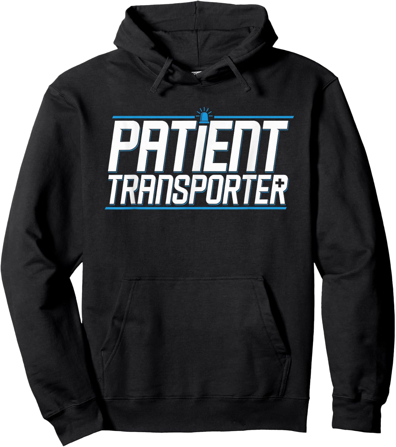 Patient Transporter Medical Transport Patients Mover Hoodie - Hoodie | Black