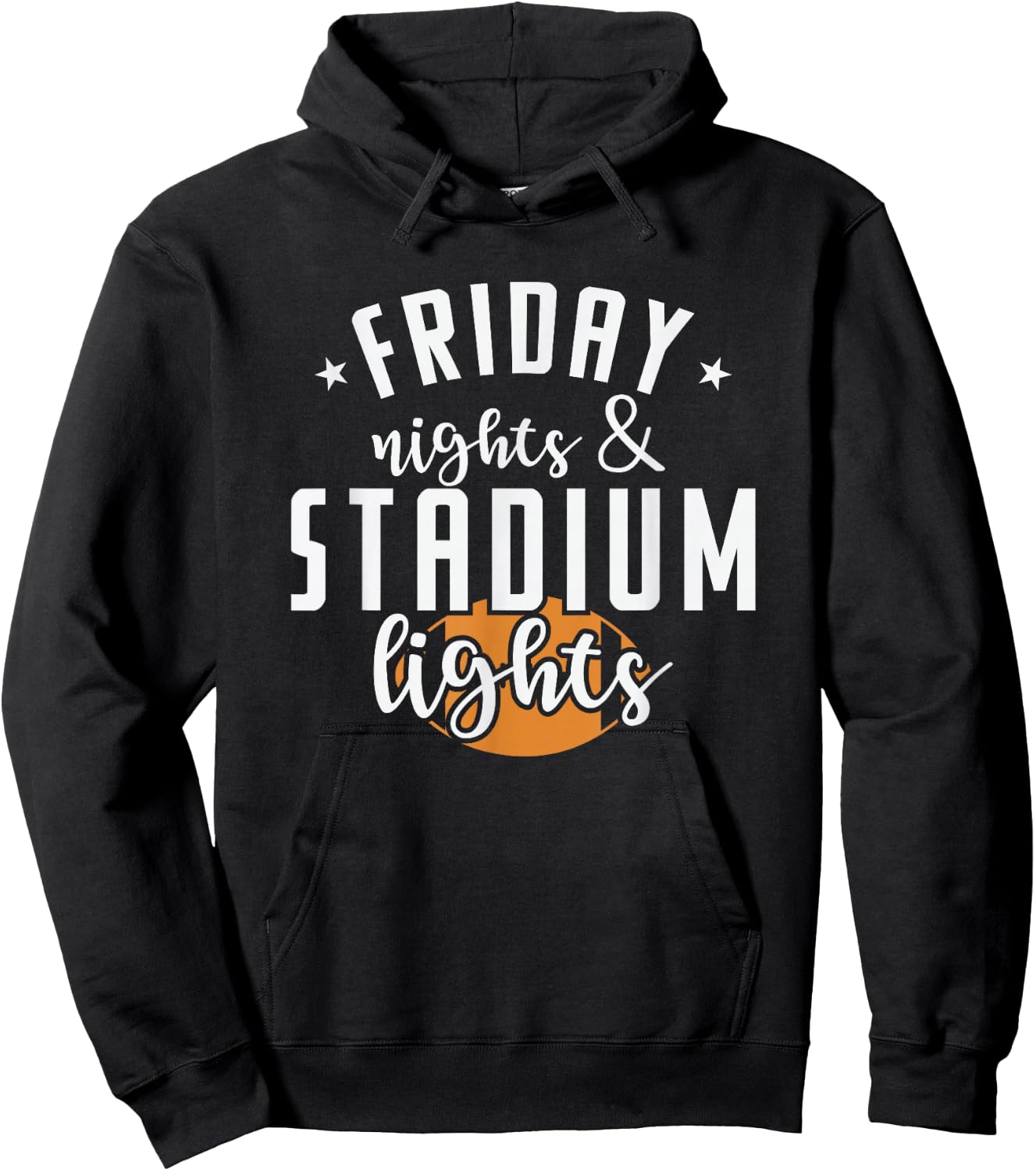 Friday Nights and Stadium Lights America Hoodie - Hoodie | Black