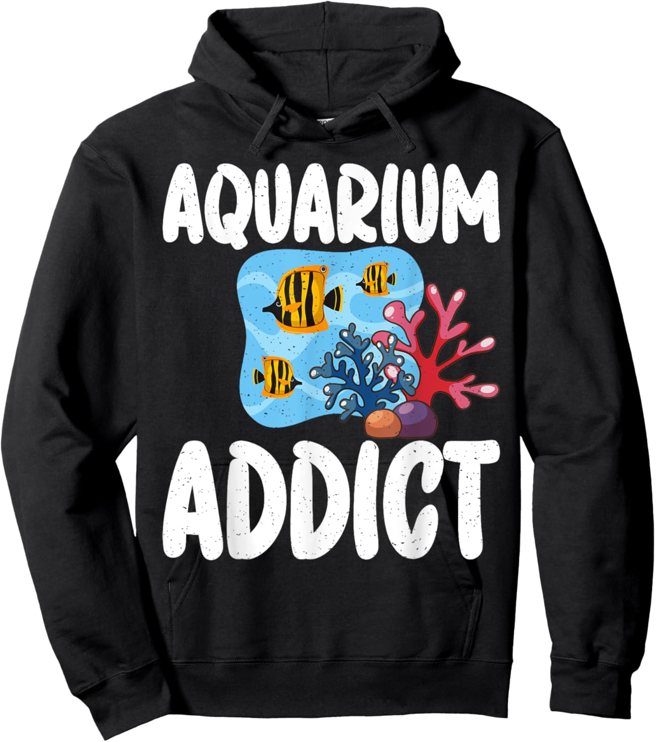 Aquarium Addict Fish Owner Hoodie - Hoodie | Black