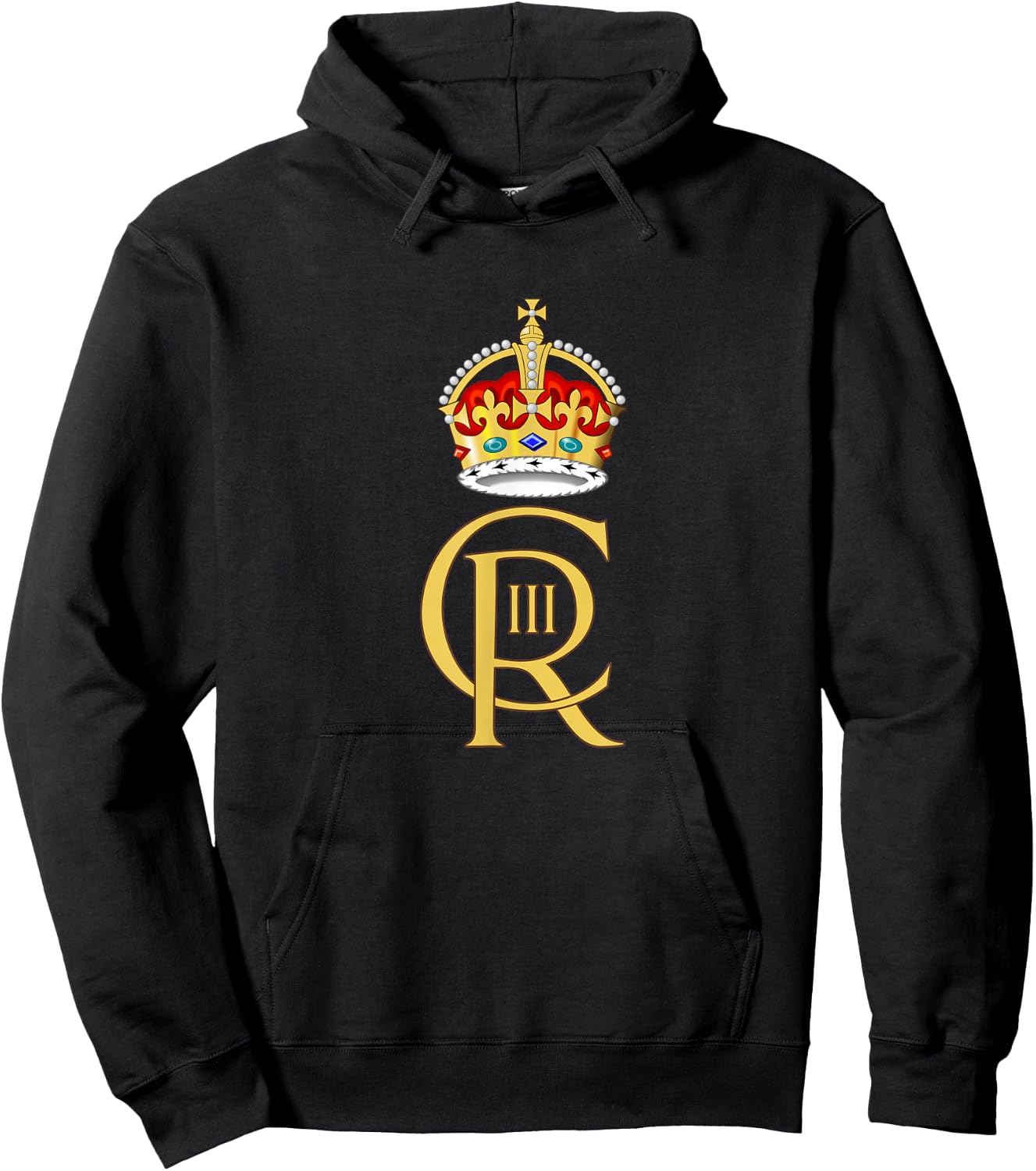 Royal Cypher for King Charles III Hoodie - Hoodie | Black