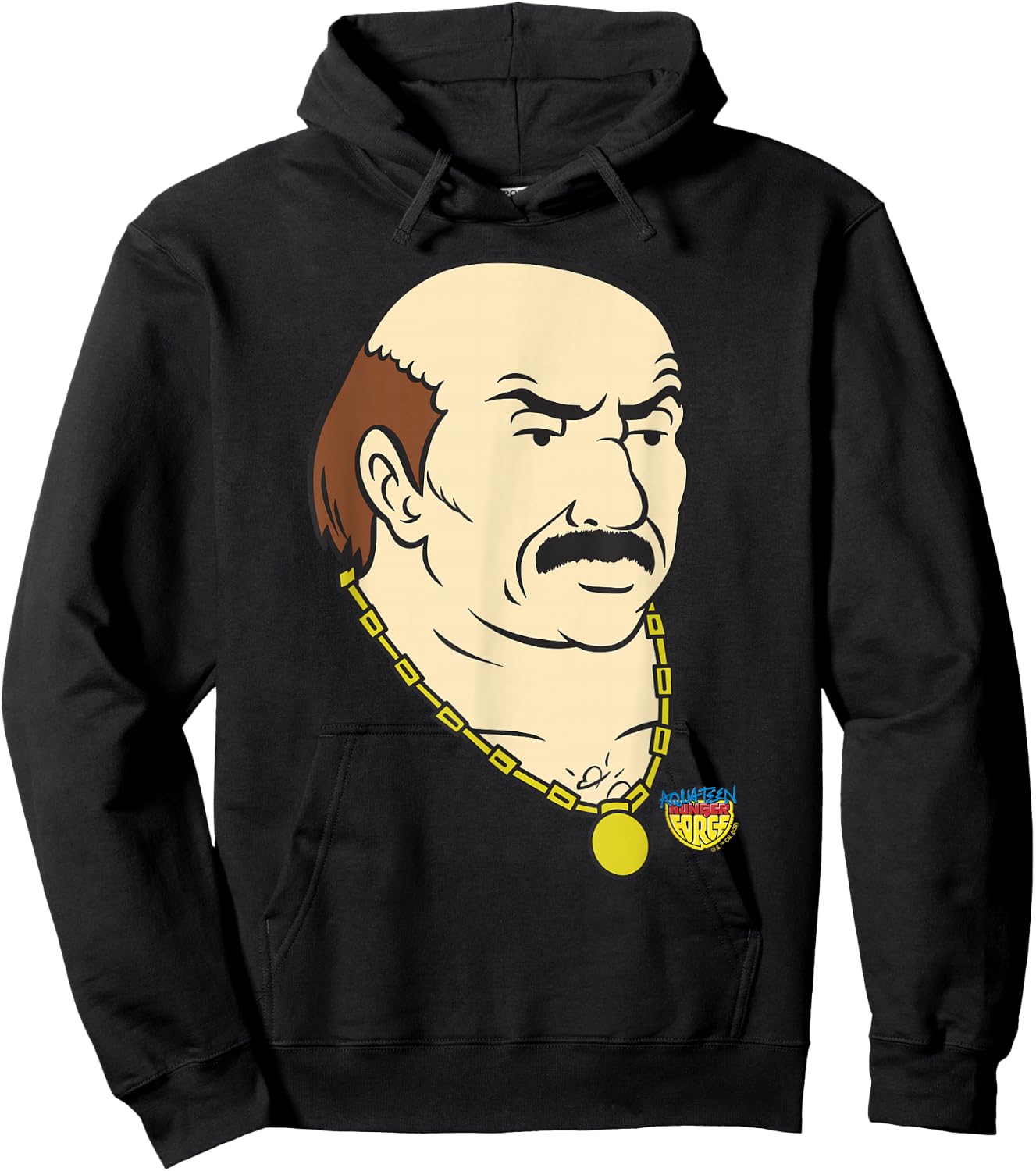 Aqua Teen Hunger Force Carl Big Face Hoodie - Hoodie | Black