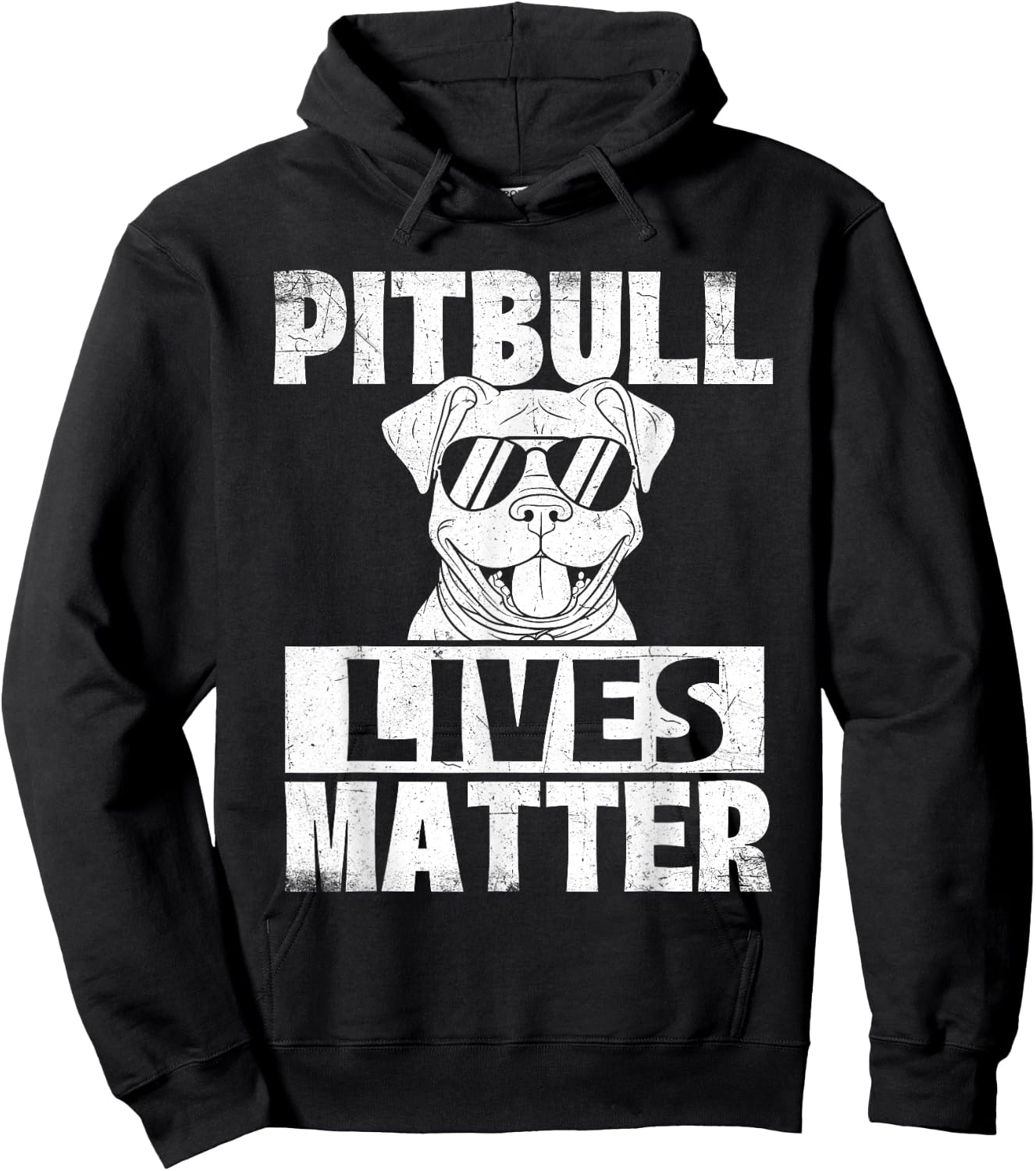Pitbull Lives Matter - Pittie Lover Dog Lover Pet Owner Women Kids Hoodie - Hoodie | Black