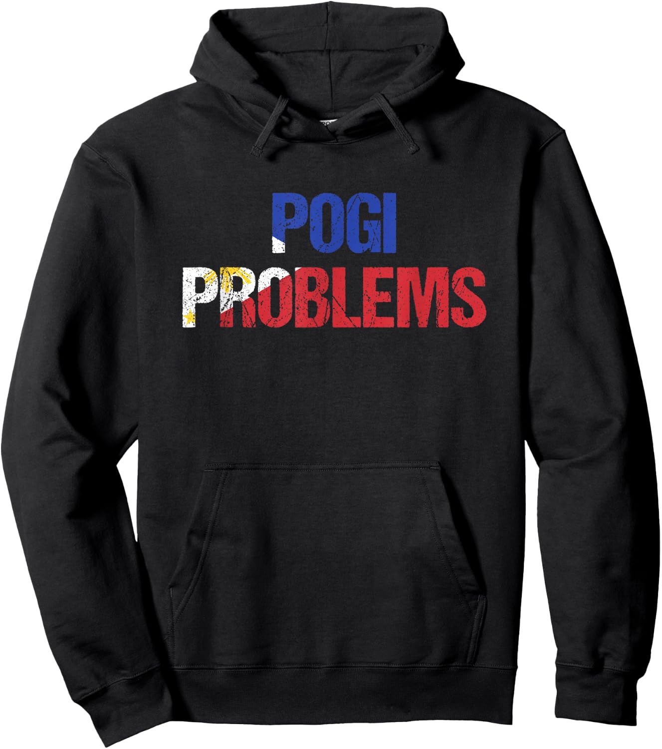 Pogi Problems Handsome Philippines Pinoy Filipino Hoodie - Hoodie | Black