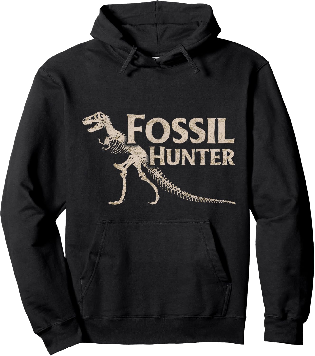 Fossil Hunter Dinosaur Hoodie - Hoodie | Black