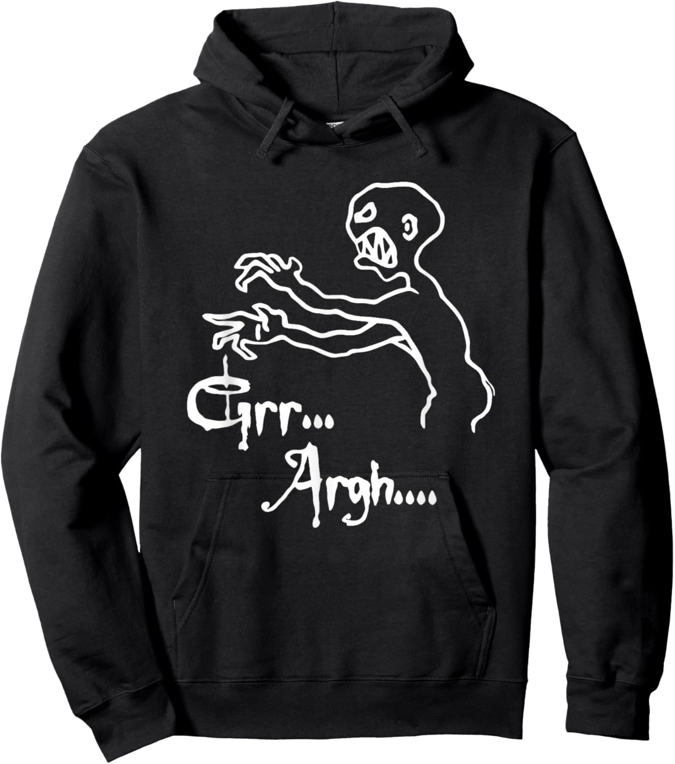 Zombie Grr Argh Hoodie - Hoodie | Black