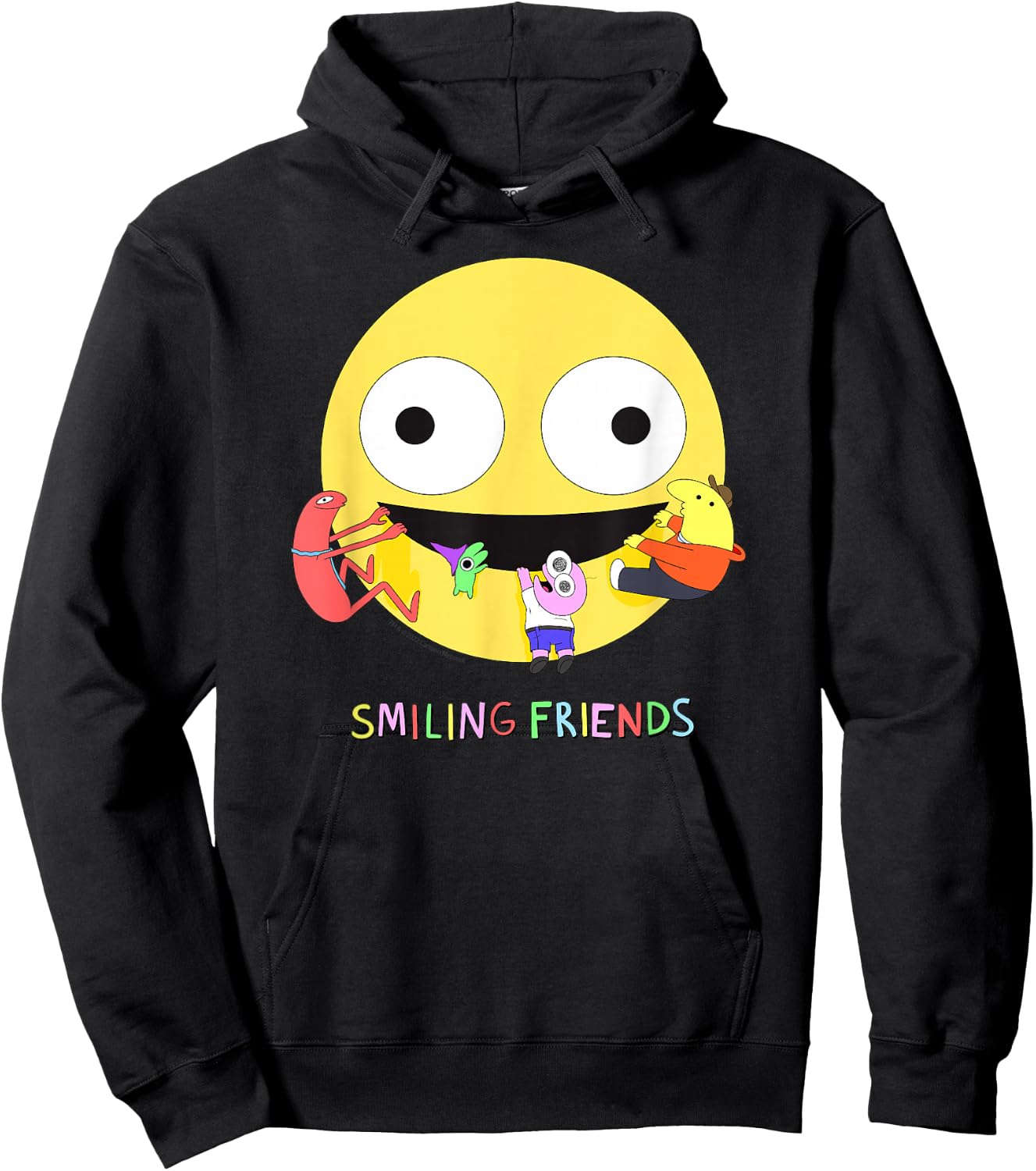 Smiling Friends Hoodie - Hoodie | Black