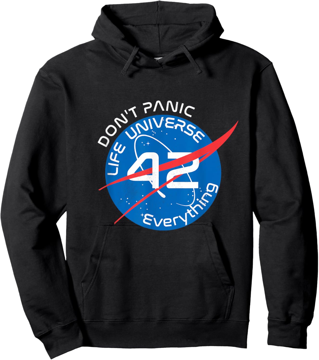 The 42 Answer to Life The Universe and Everything Hoodie - Hoodie | Black