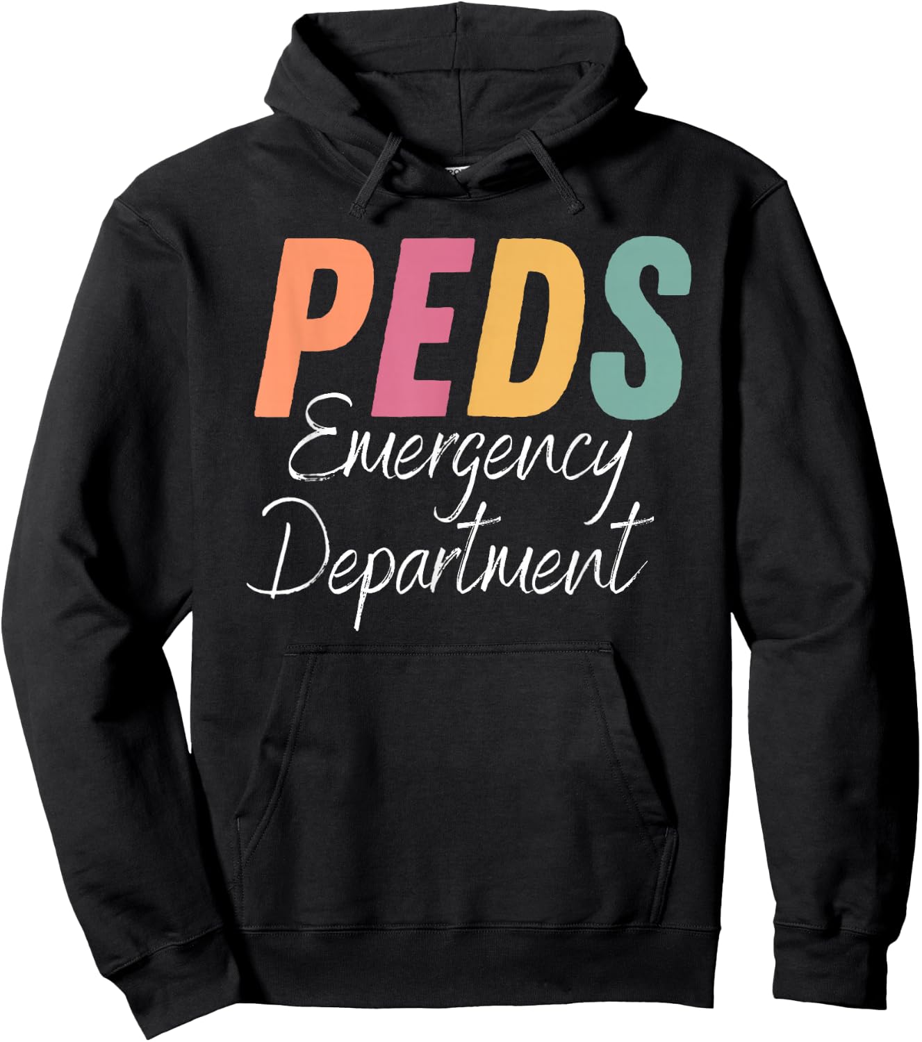 PEDS Emergency Department Happy Nurse Week 2023 Pediatric Hoodie - Hoodie | Black