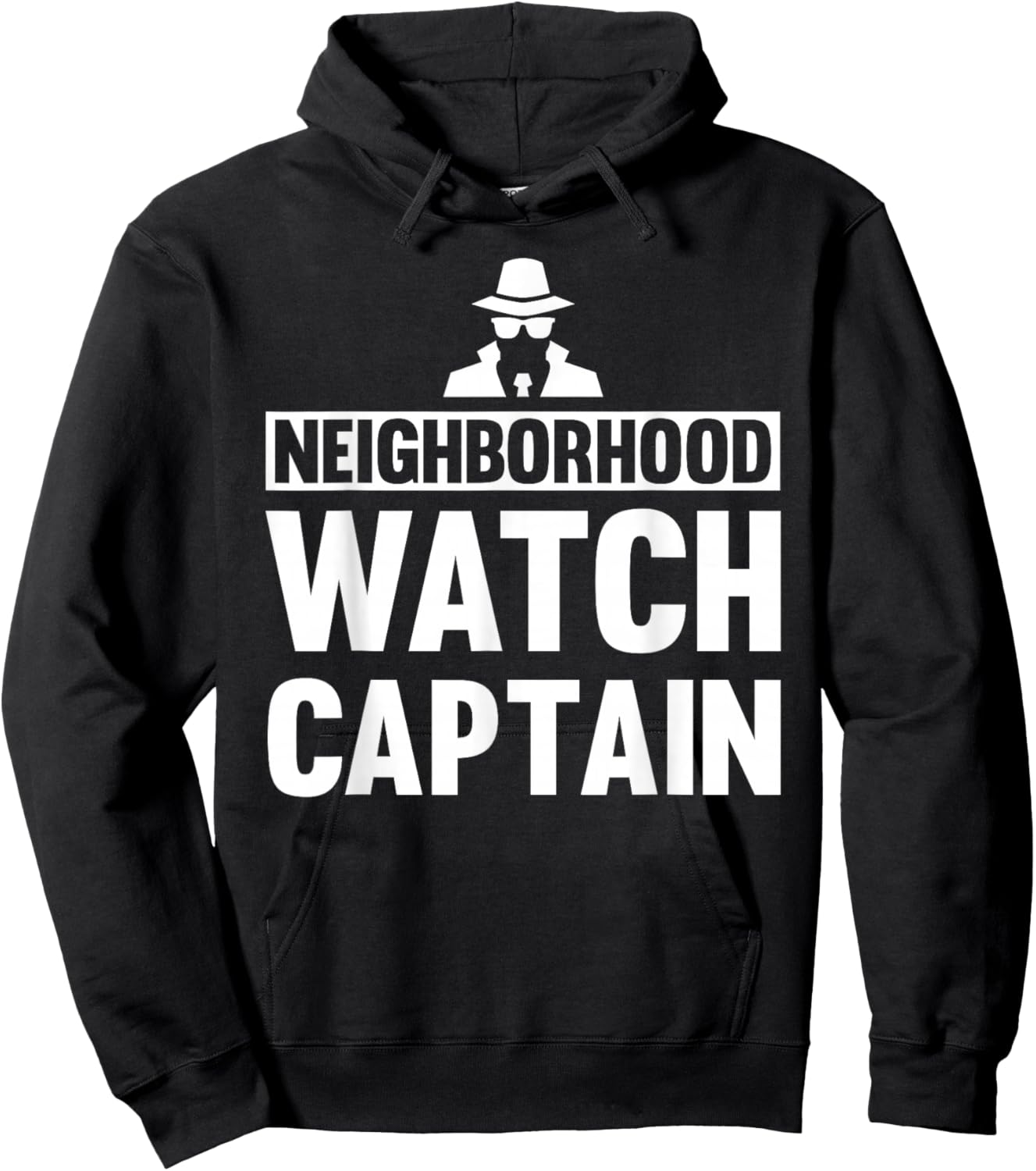 Neighborhood Watch Captain Uniform Hoodie - Hoodie | Black
