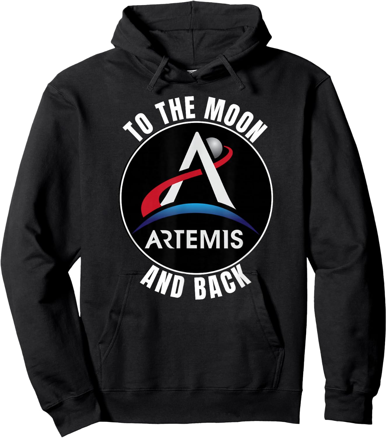 Artemis Space Program - To The Moon and Back Commemorative Hoodie - Hoodie | Black