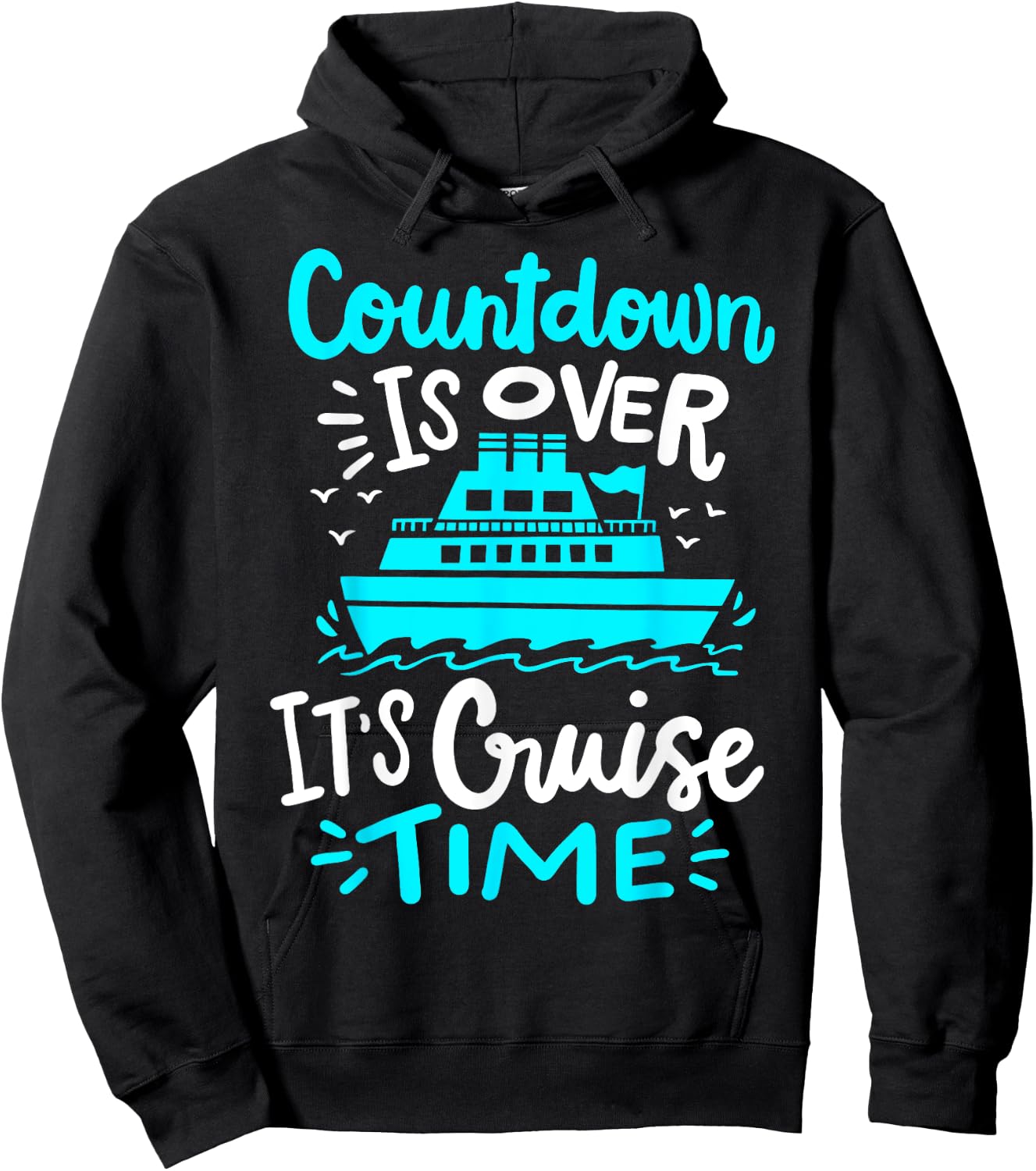 Cruise Vacation Hoodie - Hoodie | Black
