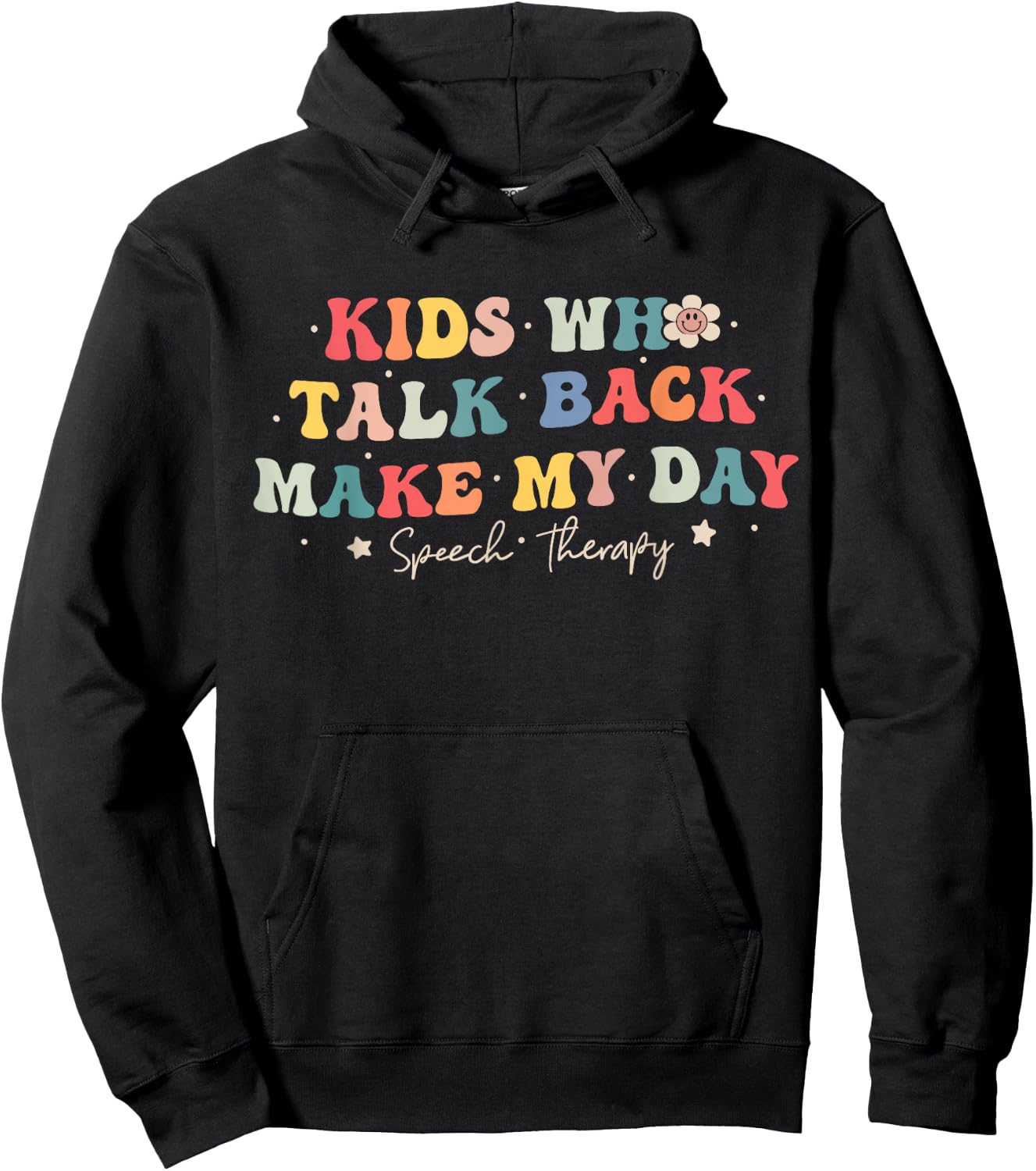 Speech Therapy Speech Language Pathologist SLP Women Hoodie - Hoodie | Black