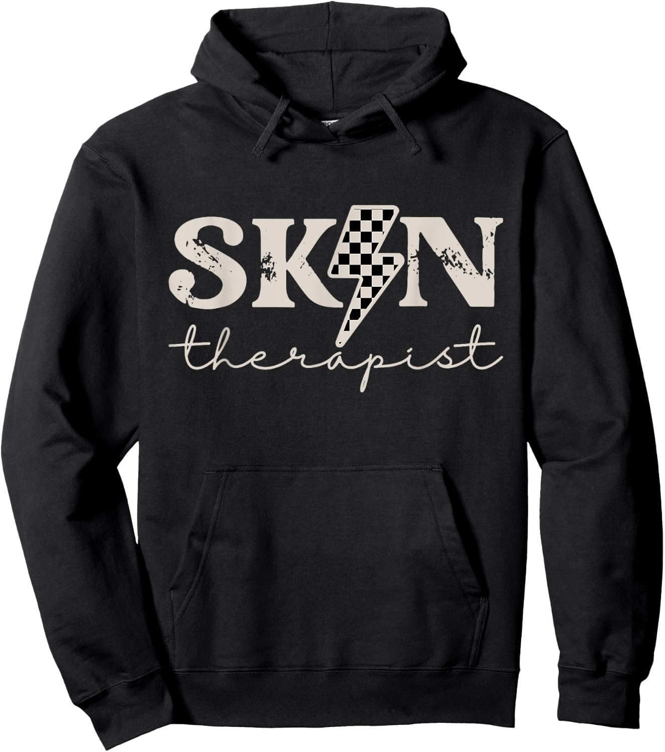 Skin Therapist Skincare Skin Esthetician Hoodie - Hoodie | Black