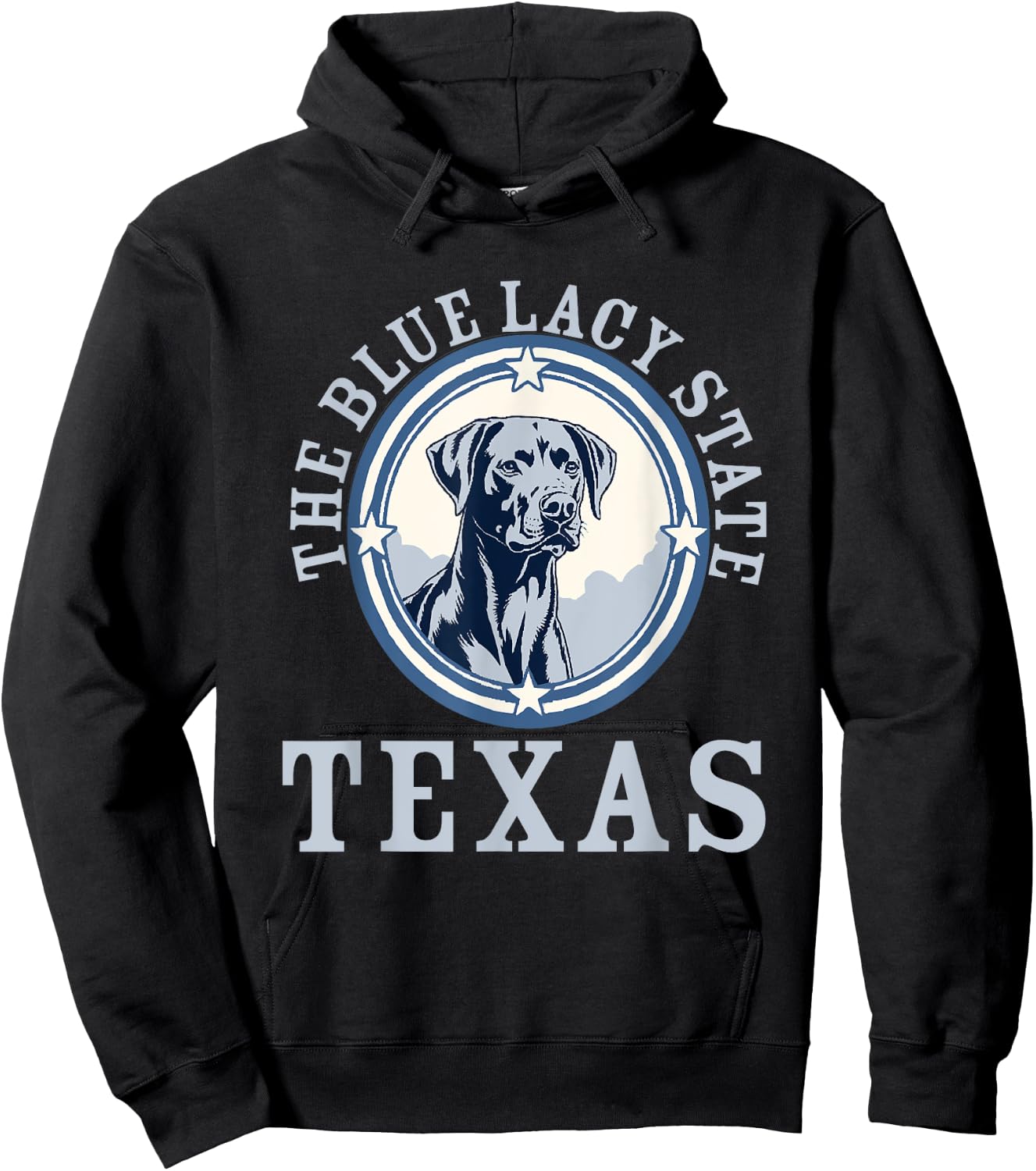 Texas Pride State Dog Blue Lacy Hunting Dog Love Women Hoodie - Hoodie | Black