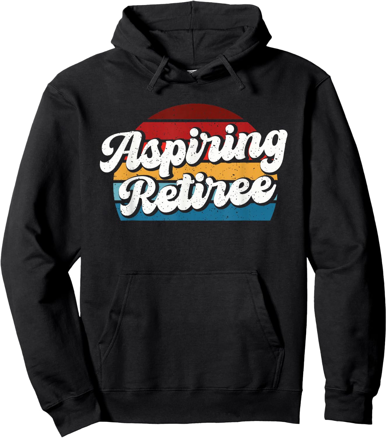 Aspiring Retiree Hoodie - Hoodie | Black