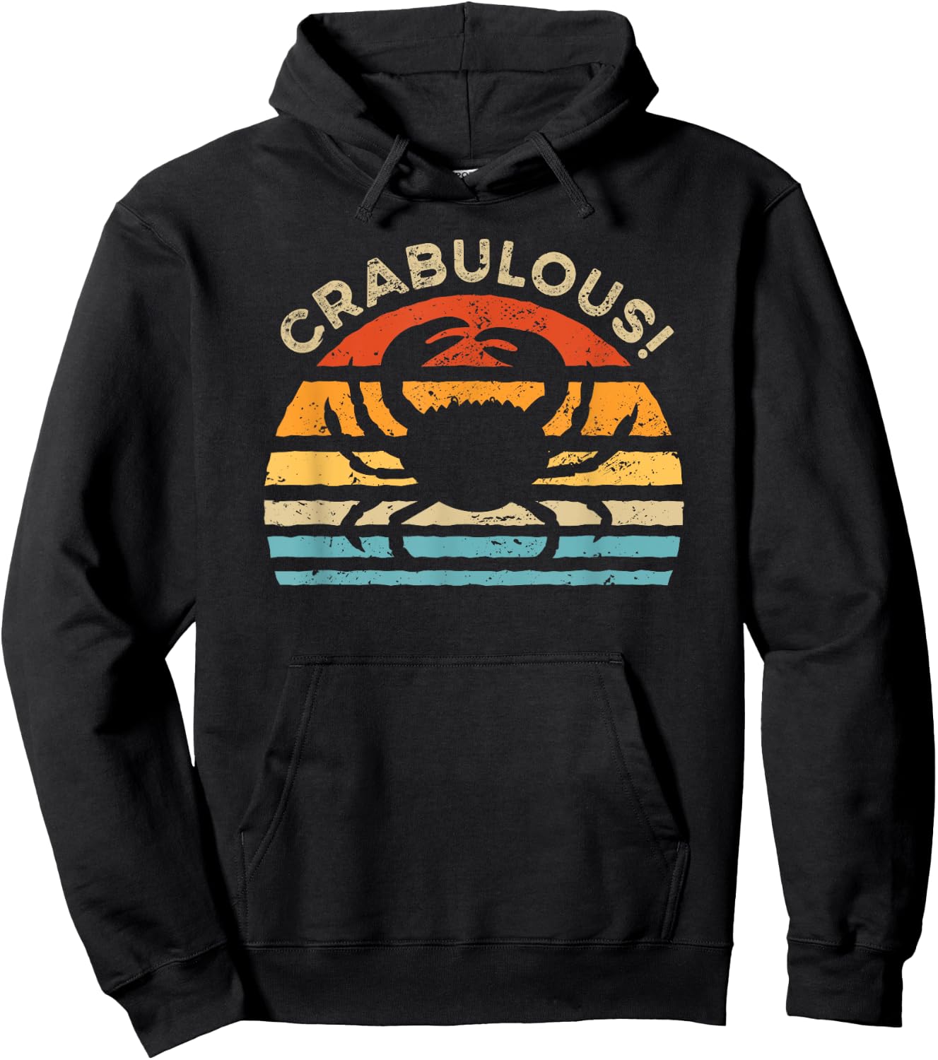 Crabulous Crabbing and Crab Hoodie - Hoodie | Black
