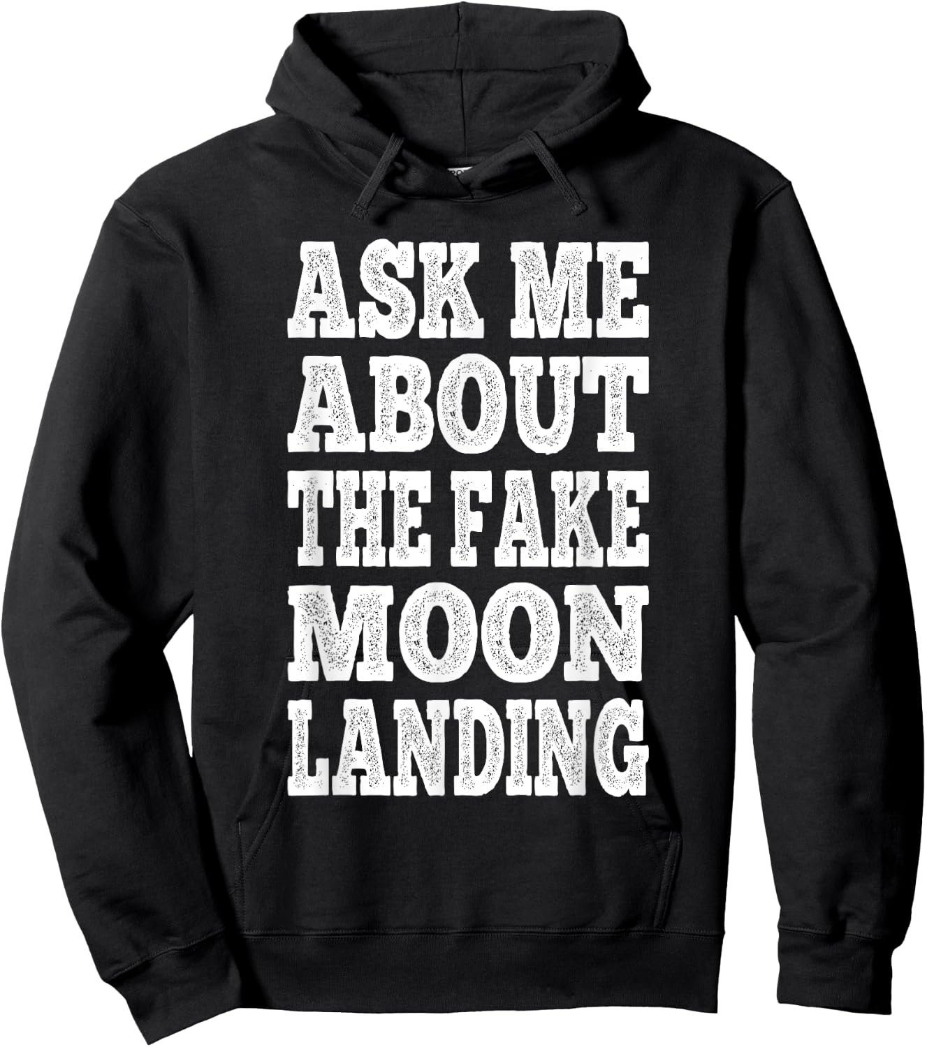 Fake Moon Landing Hoodie - Hoodie | Black