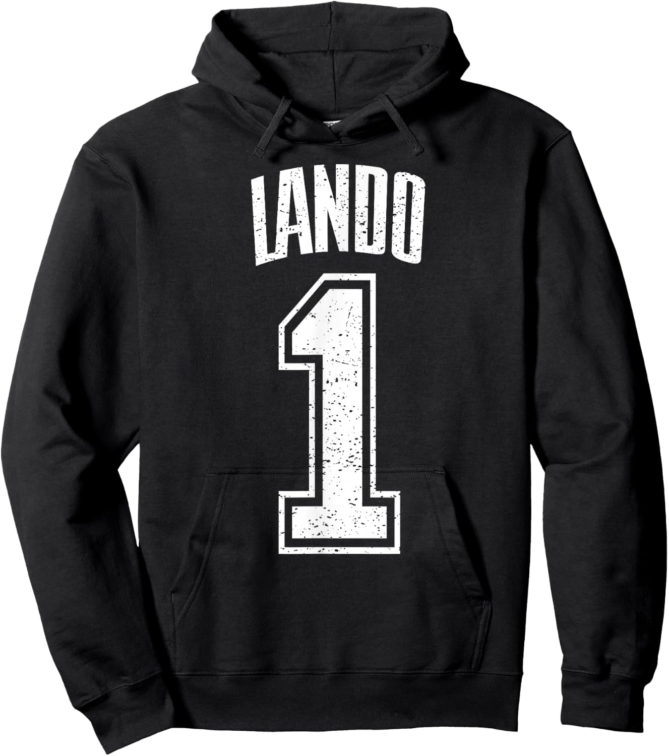 Lando Supporter Number 1 Biggest Fan Hoodie - Hoodie | Black