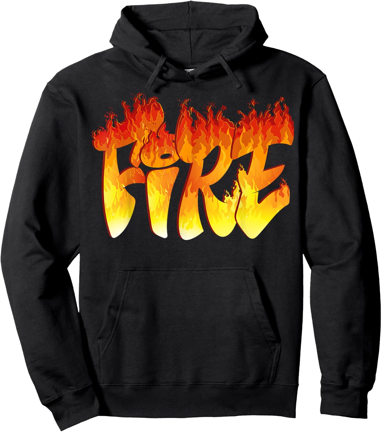 Funny Fire and Ice Costume Halloween Family Matching Women Hoodie - Hoodie | Black