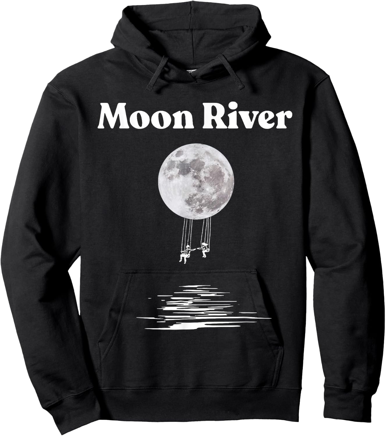Moon River Hoodie - Hoodie | Black