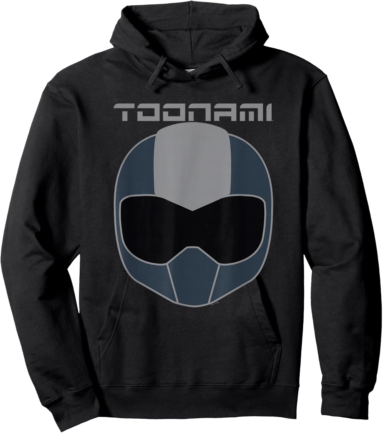Toonami T.O.M. Simple Big Face Hoodie - Hoodie | Black