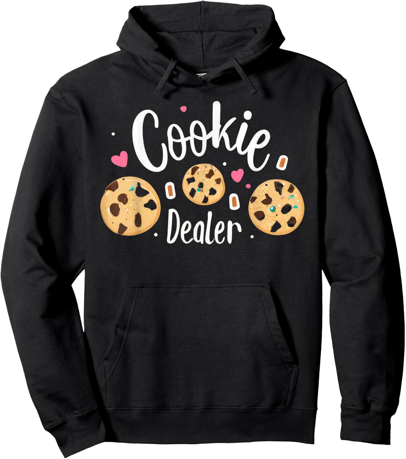 Cookie Dealer Cookie Lover Hoodie - Hoodie | Black