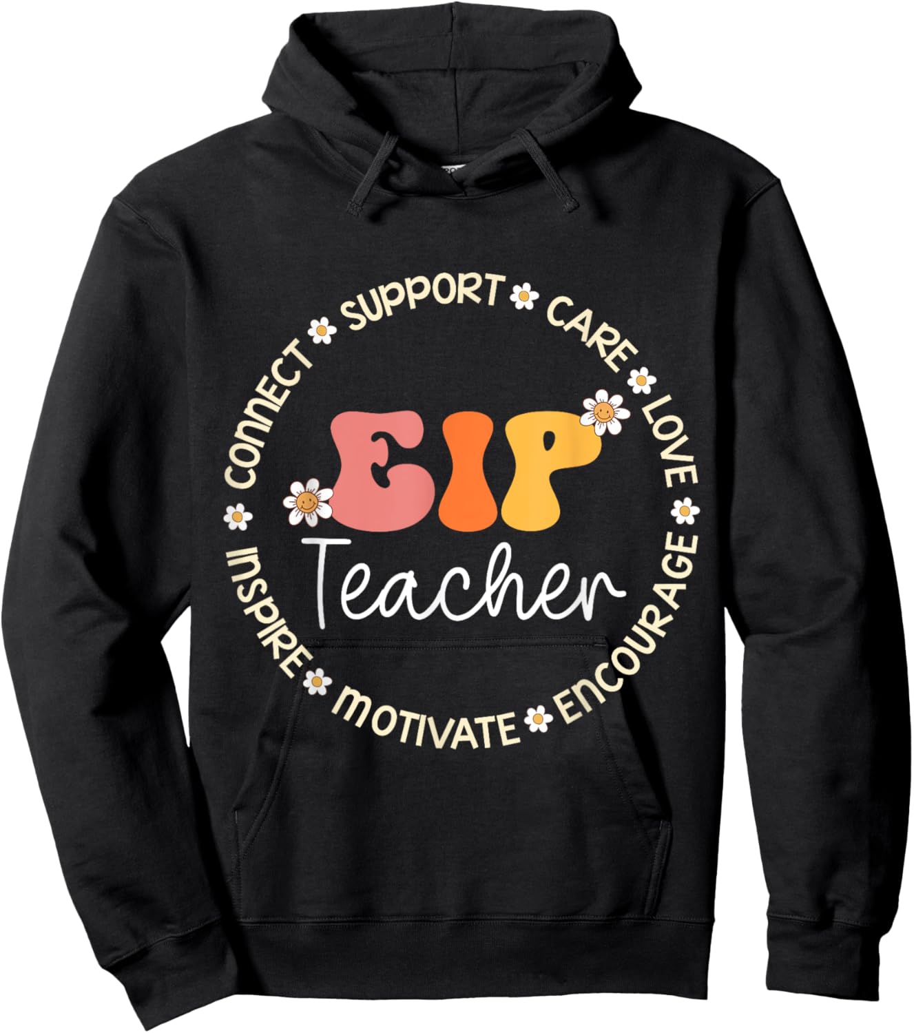 EIP Teacher Appreciation Week Back to School Women Girls Kids Hoodie - Hoodie | Black