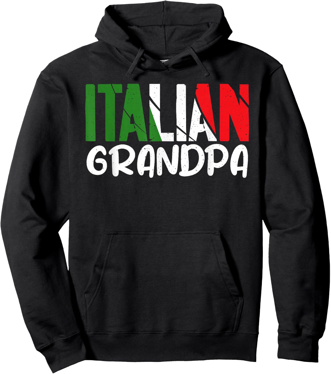 Italian Grandpa Hoodie - Hoodie | Black