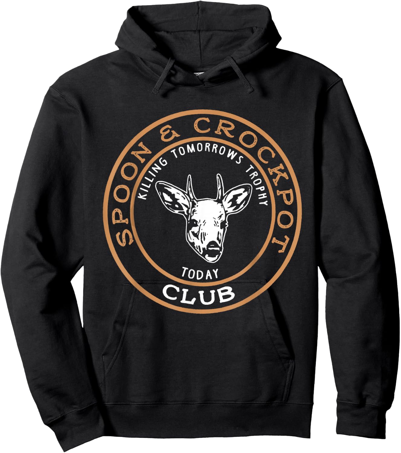 Spoon & Crockpot Killing Tomorrows Trophy Today Club Hoodie - Hoodie | Black