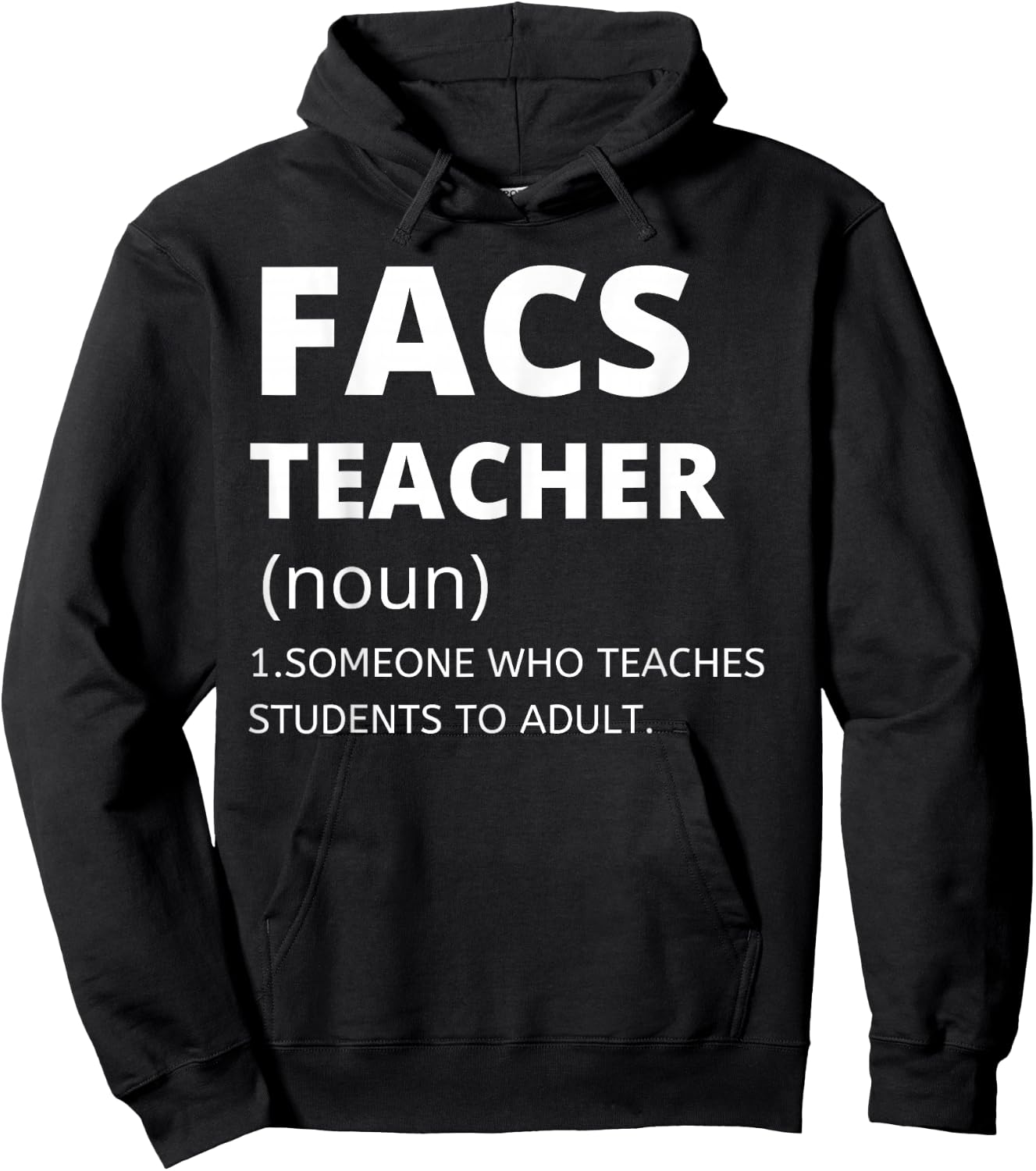Family and Consumer Science Teacher - Funny FACS Teacher Hoodie - Hoodie | Black