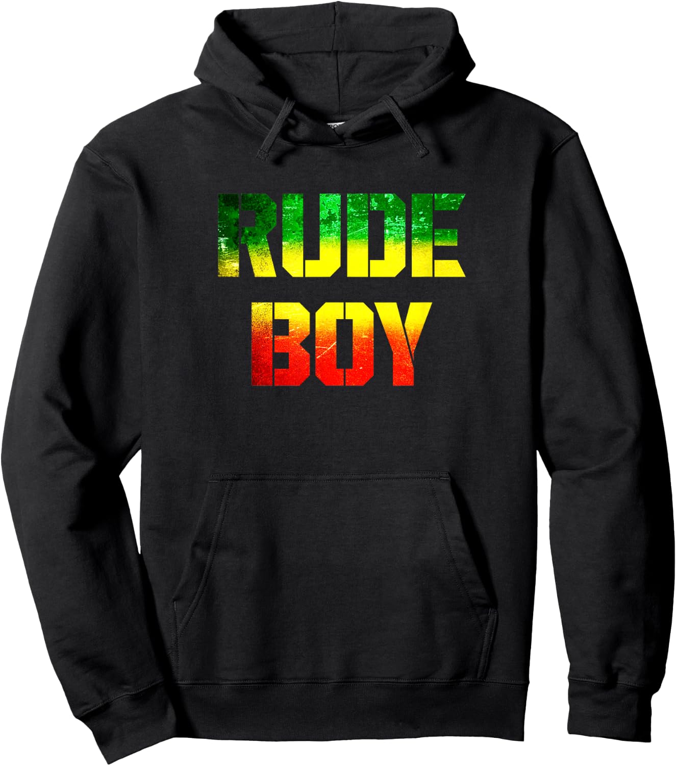 Rude Boy Rasta Roots Reggae Music Jamaican Roots Hoodie - Hoodie | Black