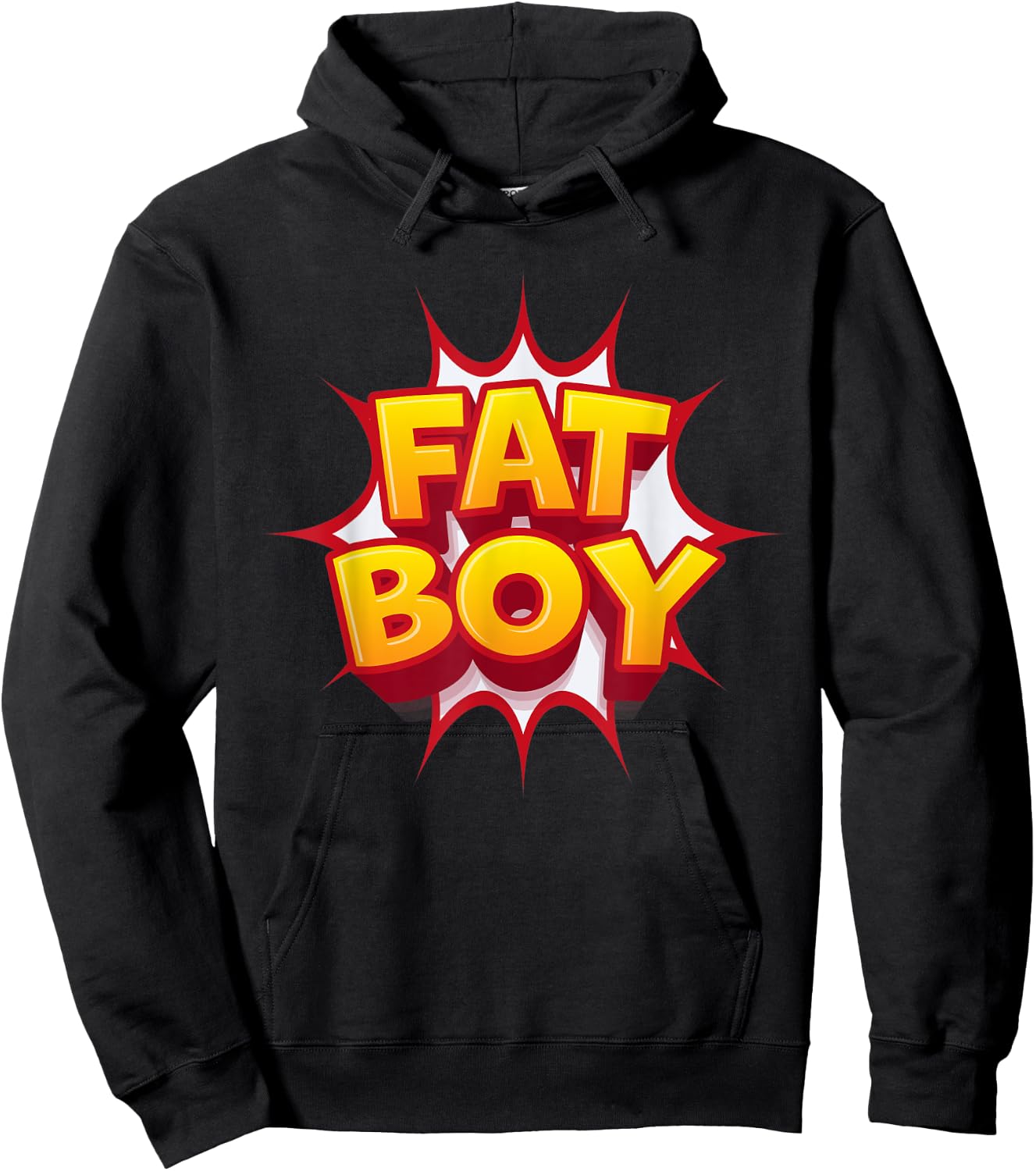 Fat Boy Fat Weight Fitness Hoodie - Hoodie | Black