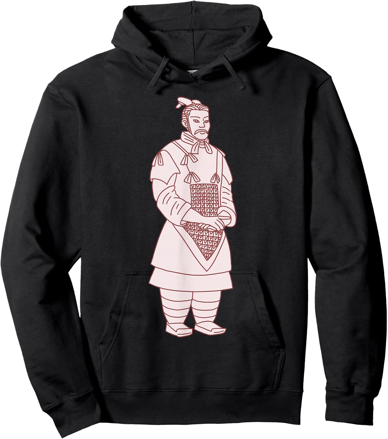 Terra Cotta Bilingual Wisdom Hoodie - Hoodie | Black