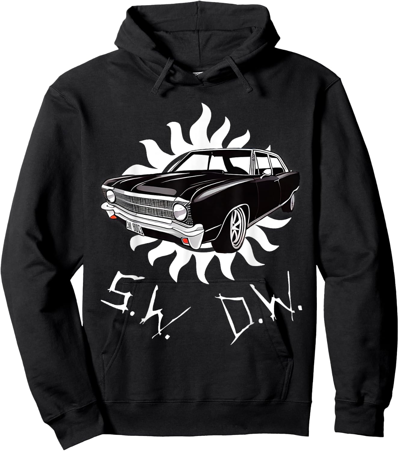 SW and DW SPN Baby Nostalgia Hoodie - Hoodie | Black