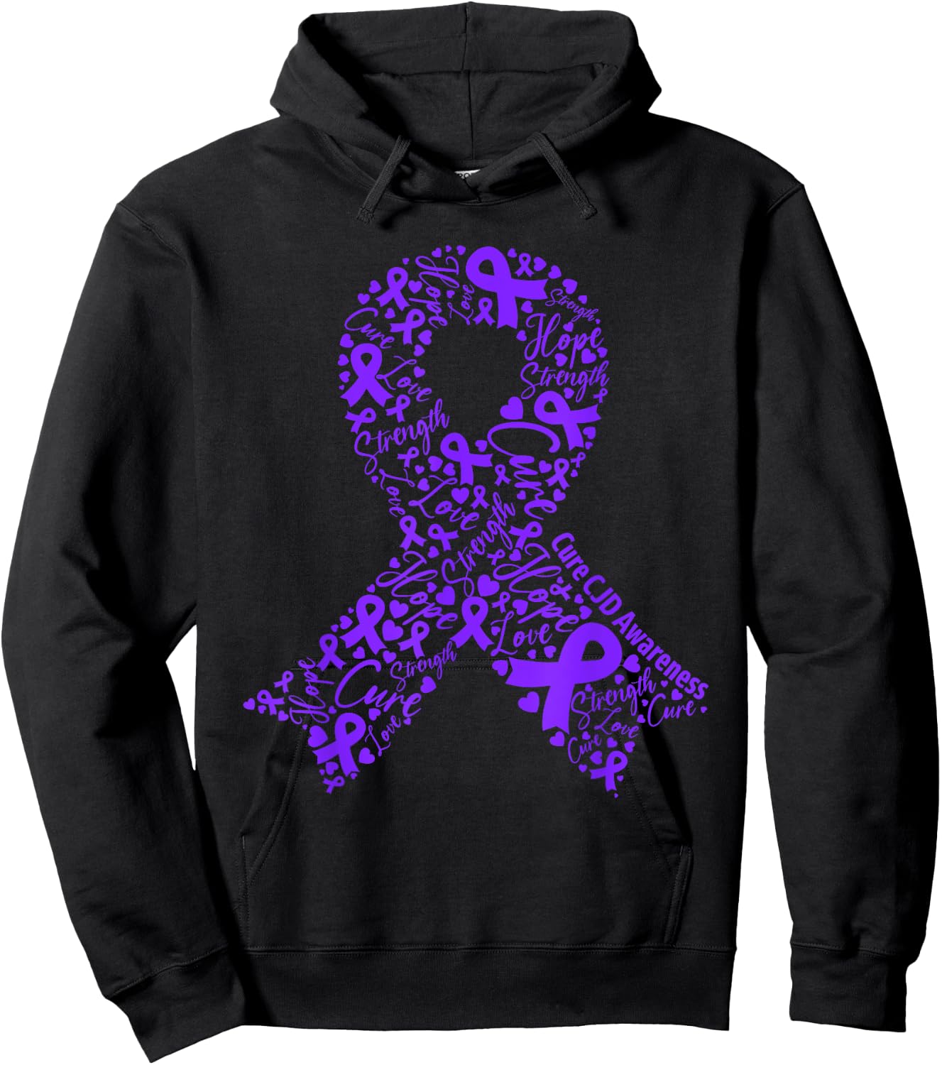 Cure CJD Warrior Awareness Survivor Fighter Supporter Hoodie - Hoodie | Black