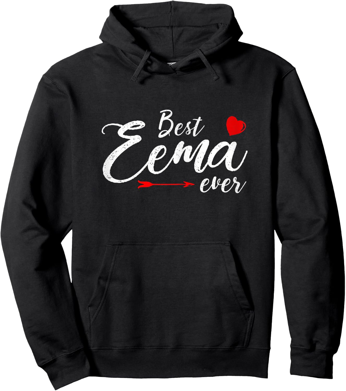 Best Eema Ever Family Love Mom Eema Mother's day Hoodie - Hoodie | Black