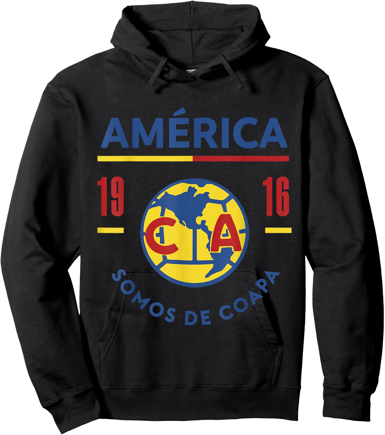 Club America - Score Big with Our Exclusive Collection Hoodie - Hoodie | Black