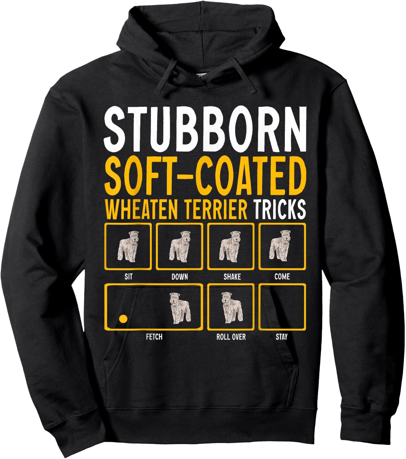 Irish Soft Coated Wheaten Terrier Hoodie - Hoodie | Black
