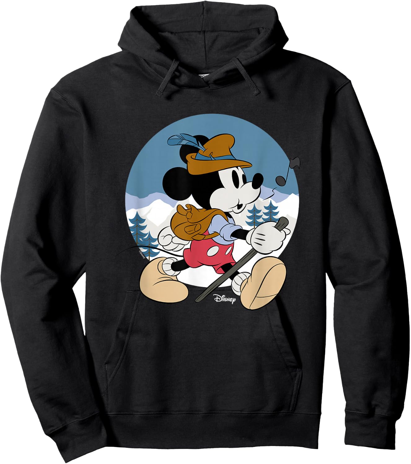 Mickey - Alpine Mickey Hoodie - Hoodie | Black