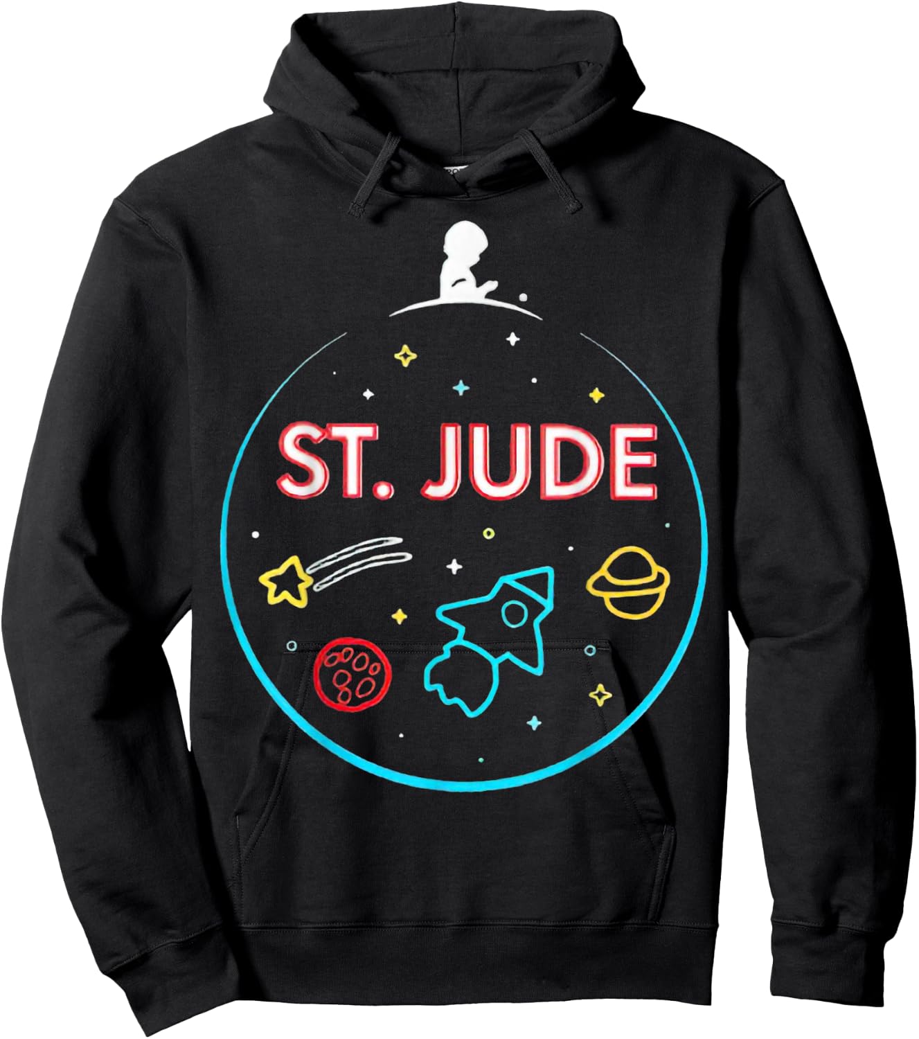 St. Jude Patient Ty Rocket New Hoodie - Hoodie | Black