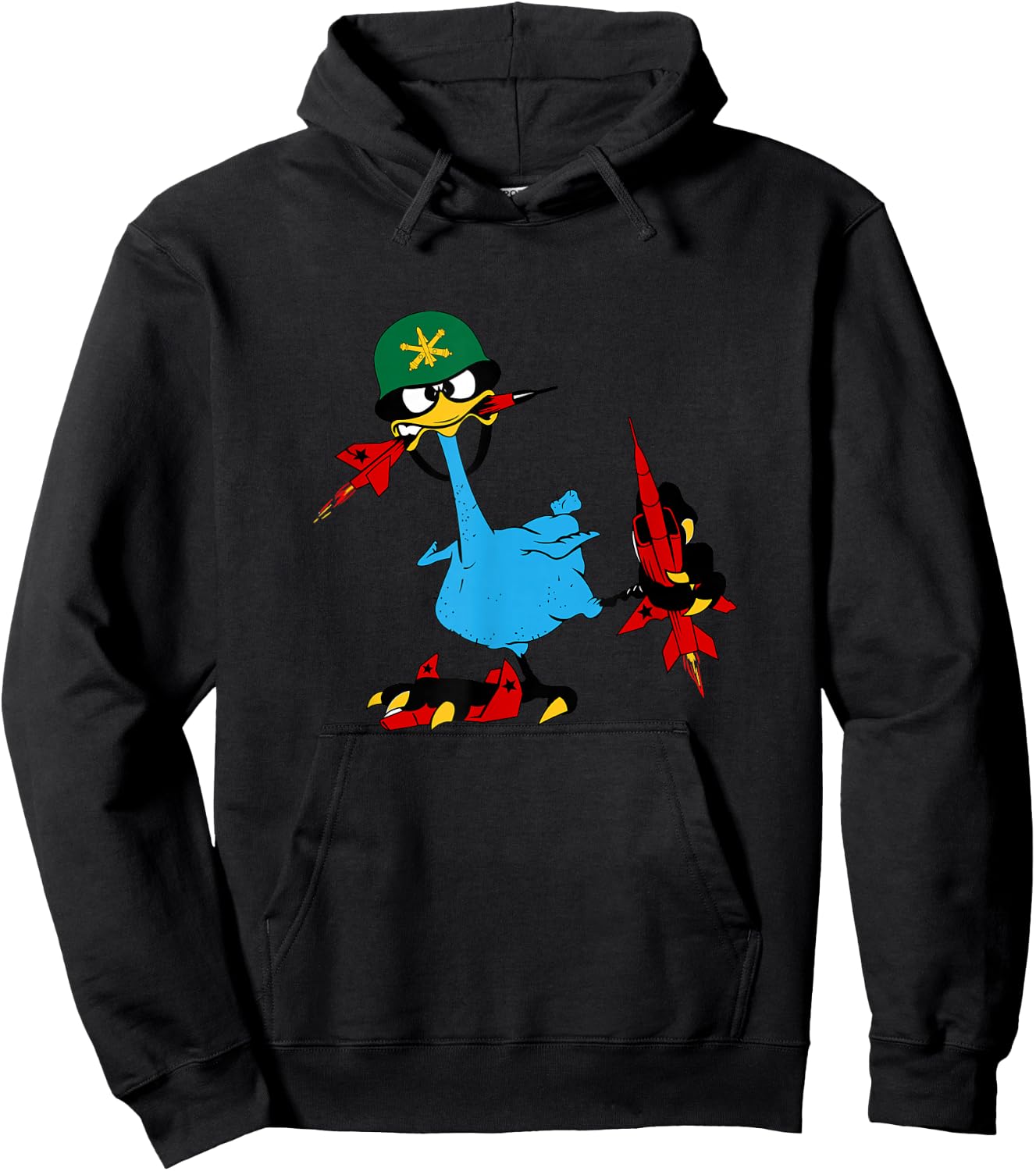 Oozlefinch Air Defense Artillery ADF US Army Fort Sill Hoodie - Hoodie | Black